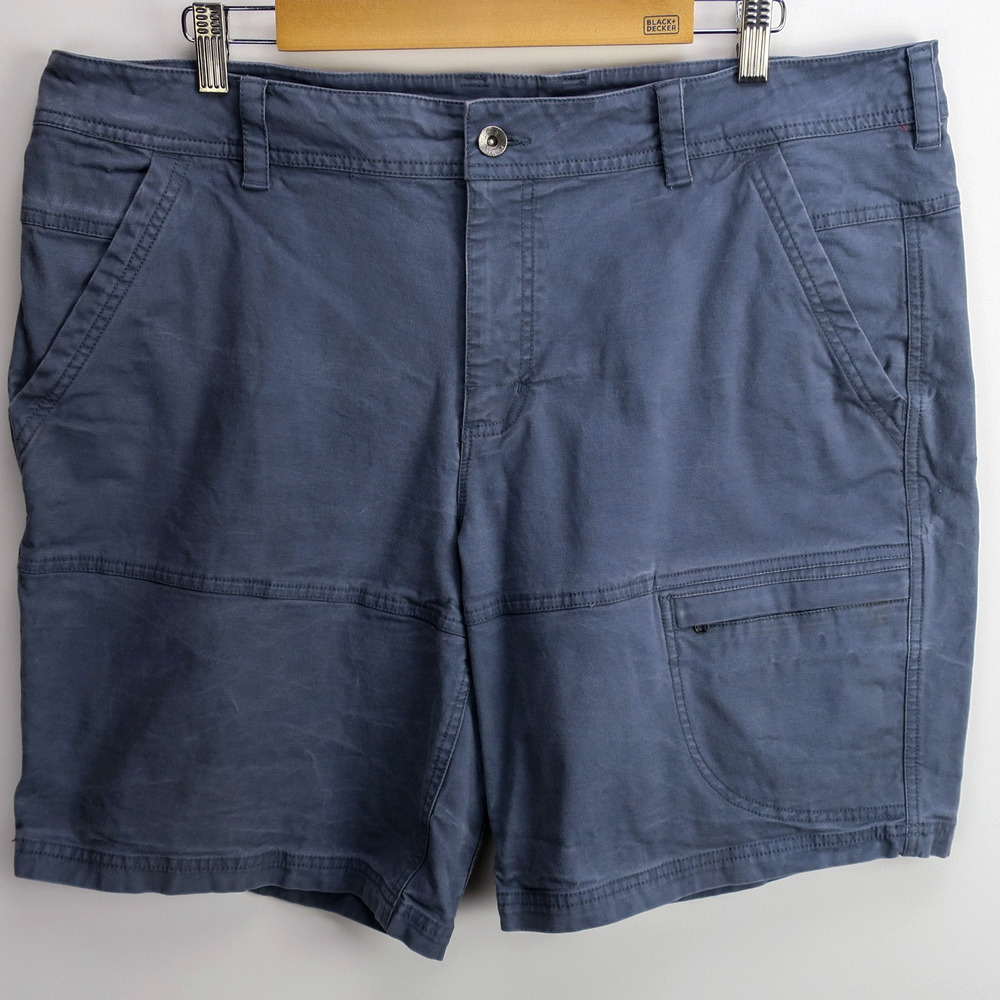 Marmot Mens 40 Cargo Hiking Shorts Gray Organic Cotton Outdoor Workwear Utility